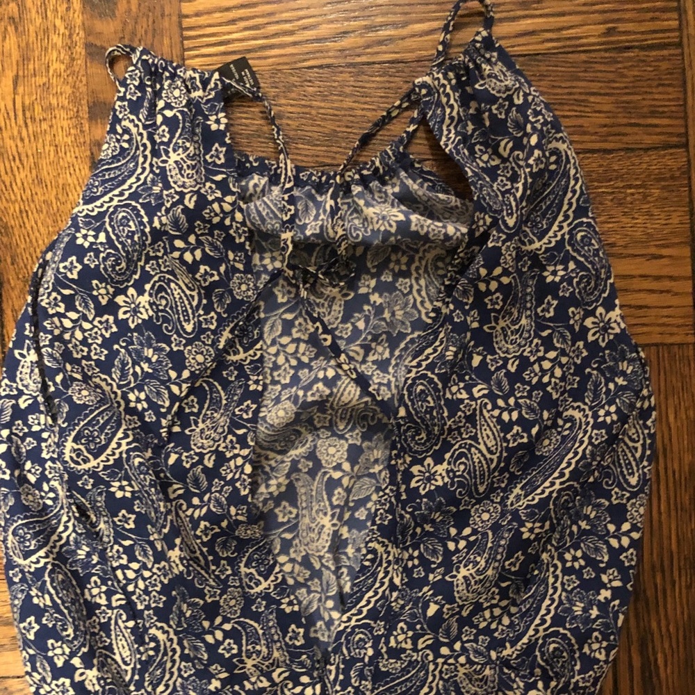 Forever21 blue jumpsuit